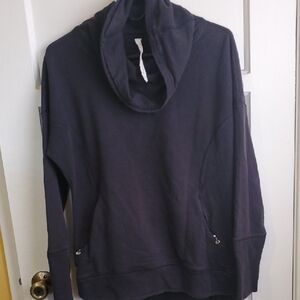 lululemon athletica Dark Navy Cowl Neck Pullover